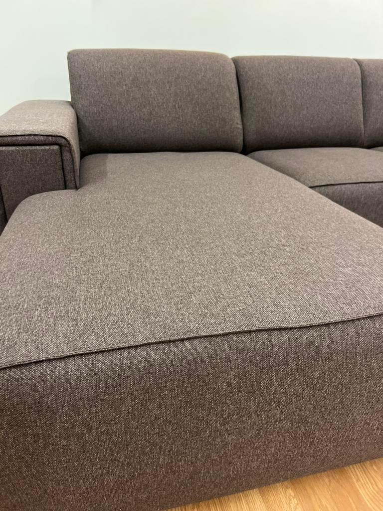 Chaise d'angle nettoyée - Livraison à domicile/Sofacycle, Enlèvement ou Envoi, Comme neuf, SofaCycle, Info@sofacycle.be