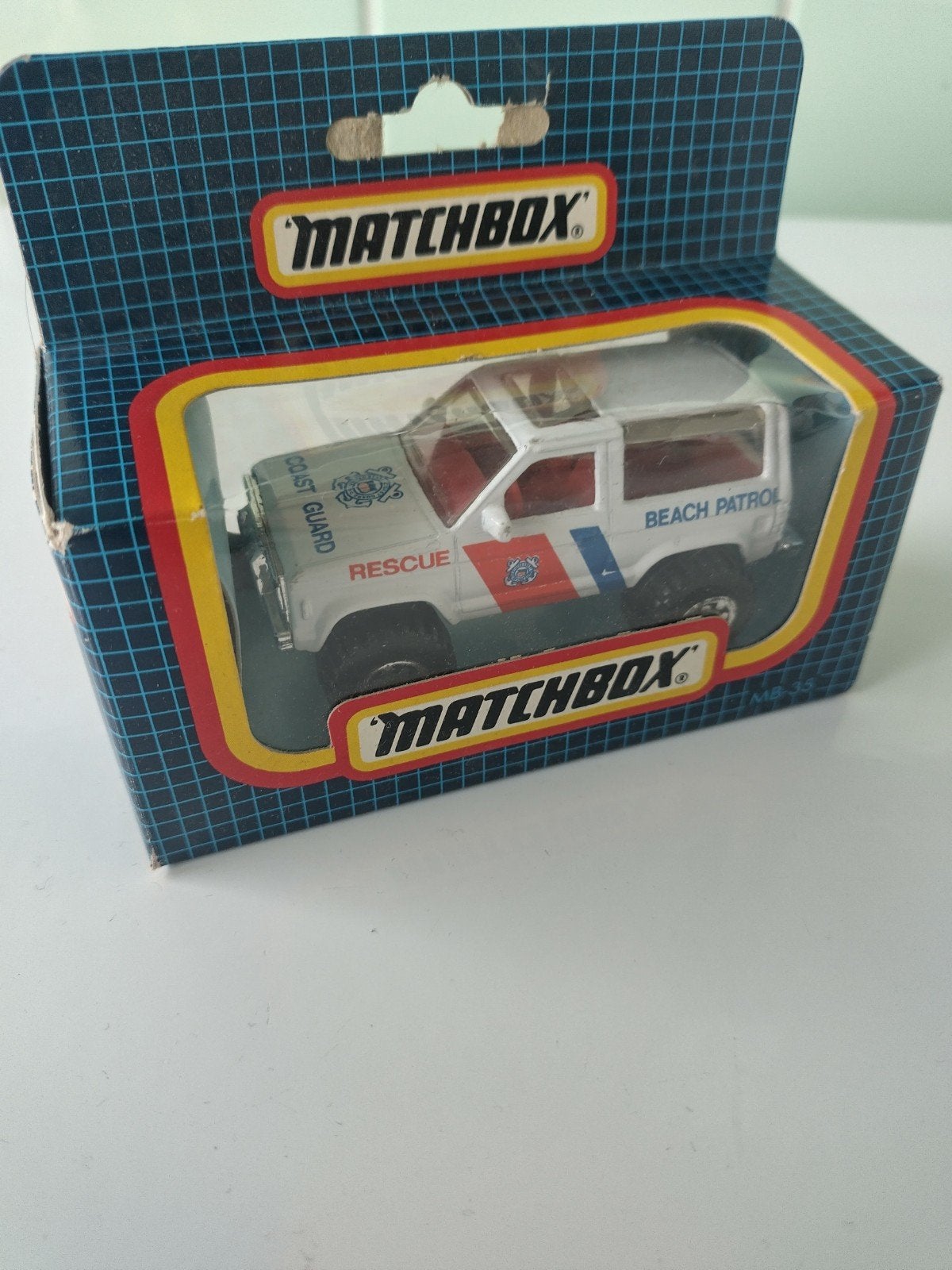 Vintage Matchbox Ford Bronco 2 AFHALING LEES BESCHRIJVING, Hobby & Loisirs créatifs, Voitures miniatures | 1:50, Enlèvement, Neuf
