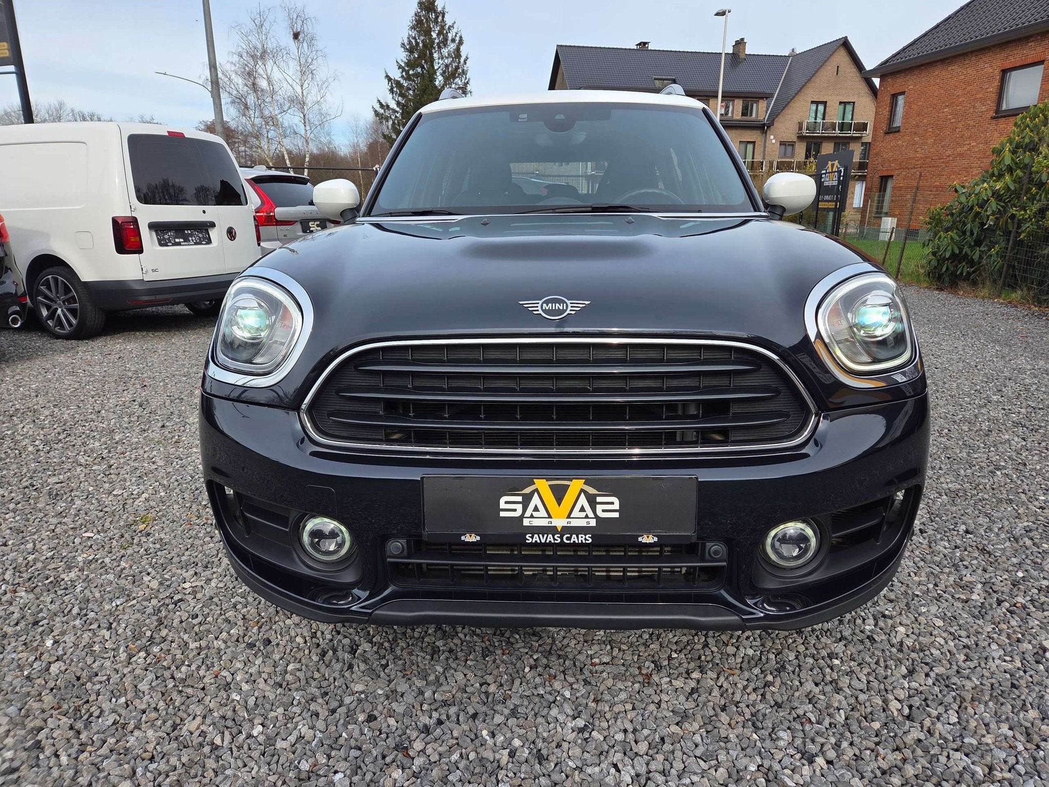 MINI Cooper Countryman 1.5A OPF (EU6d-TEMP)DOCKLANDS/PANO/AP, Autos, Cuir, Phares entièrement LED, Euro 6, Carnet d'entretien