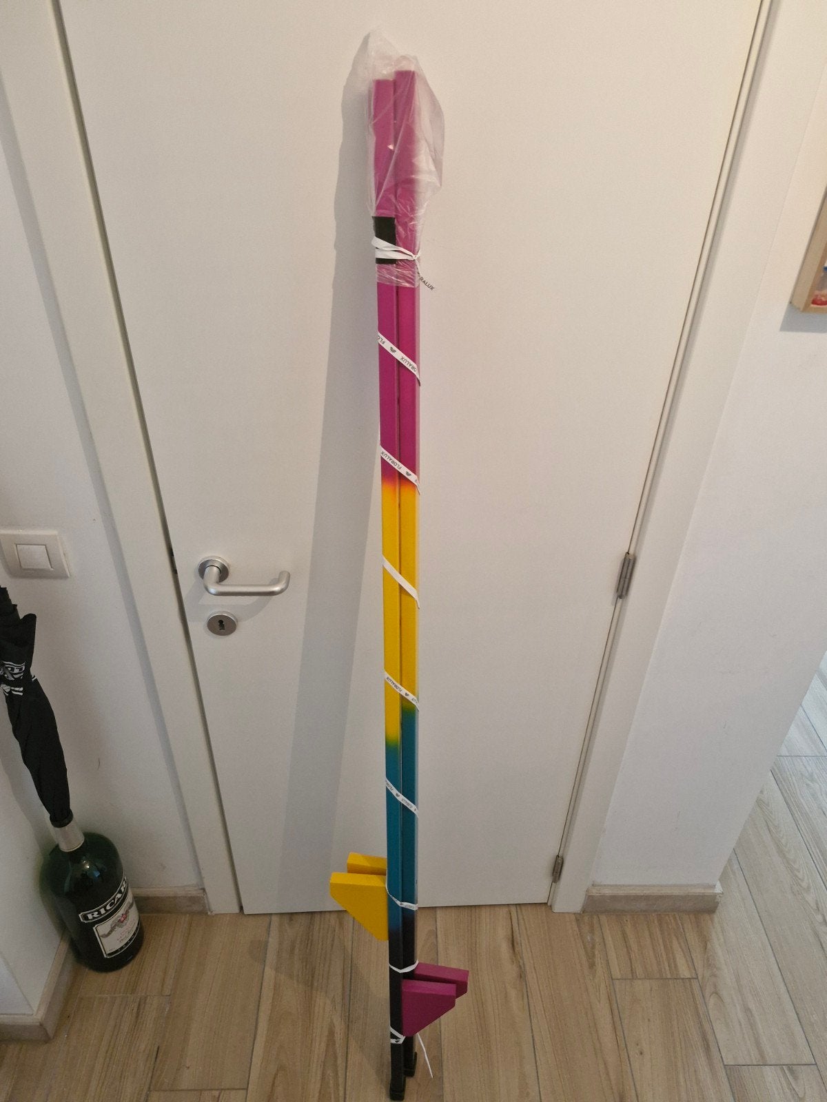 Stelten regenboog hout nieuwstaat, Kinderen en Baby's, Ophalen, Zo goed als nieuw, Overige typen