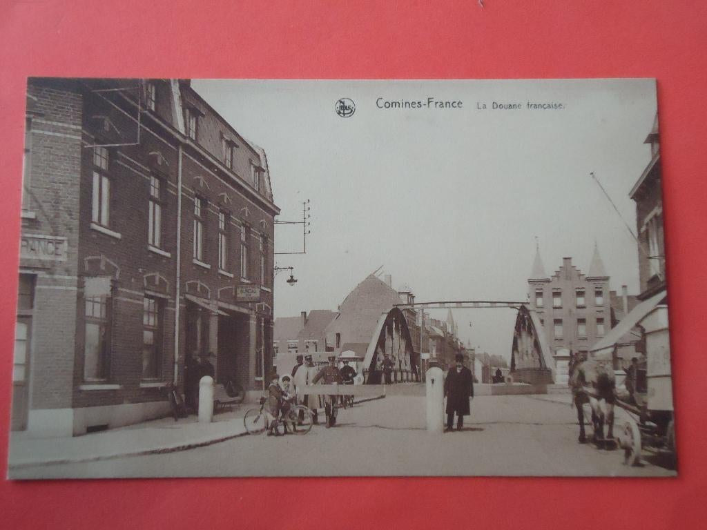 Comines - Warneton La Douane Française, Enlèvement ou Envoi, 1920 à 1940, Non affranchie, Hainaut