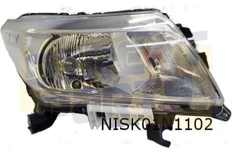 Nissan Navara koplamp Rechts (halogeen) Origineel!  260104KJ, Neuf, -, -, -