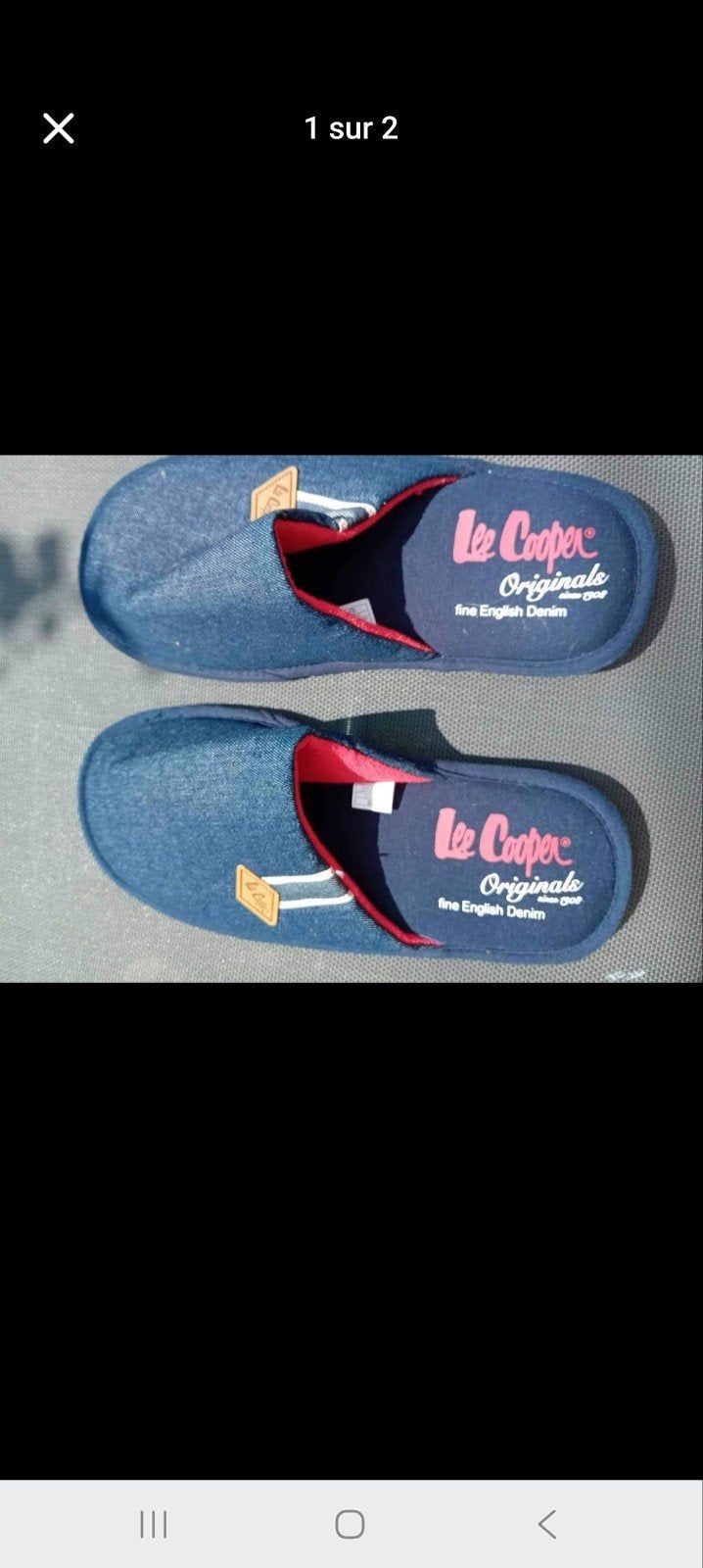 pantoufles neuves Lee Cooper, Kleding | Heren, Schoenen, Lee cooper, Nieuw, Ophalen of Verzenden, Pantoffels of Sloffen