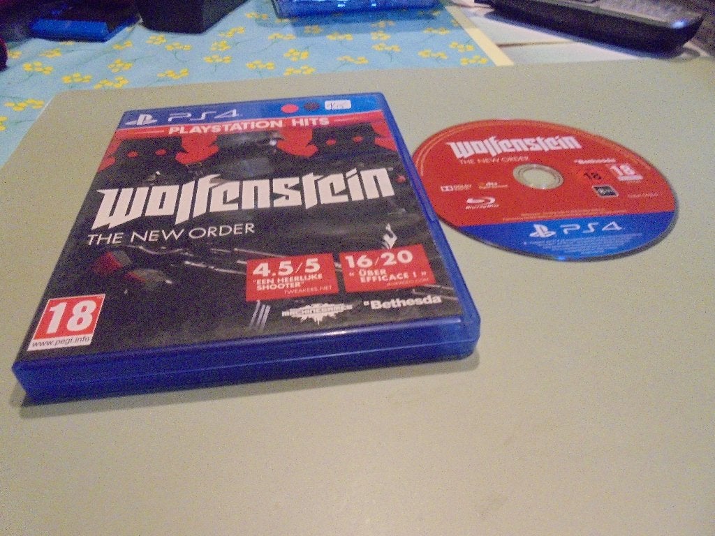 Playstation 4 Wolfenstein The New order (orig), Consoles de jeu & Jeux vidéo, Jeux | Sony PlayStation 4, Enlèvement ou Envoi, 1 joueur
