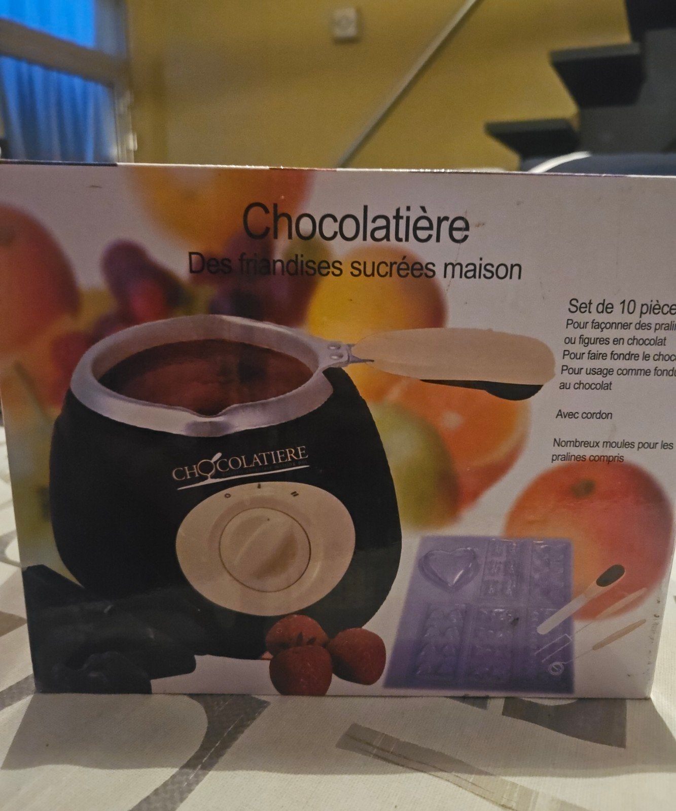 chocolatiere, Electroménager, Mélangeurs de cuisine, Enlèvement, Comme neuf, 2 vitesses