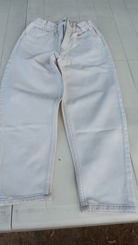 pantalons - jeans - blanc cassé - Taille 116, Pantalon, Garçon, Enlèvement ou Envoi, H&M