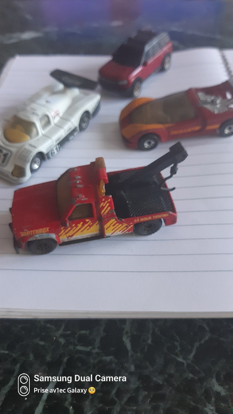 4 autootjes Matchbox, Ophalen of Verzenden, Gebruikt
