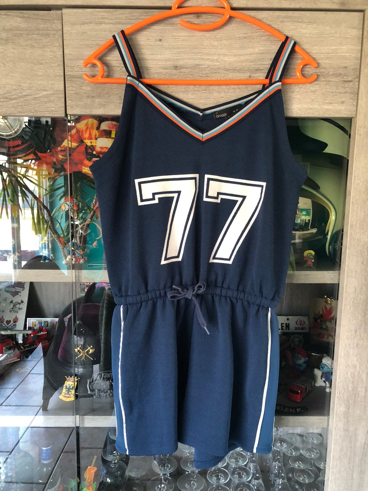Blauwe jumpsuit JBC maat S, Kleding | Dames, Jumpsuits, Ophalen, Gedragen, Maat 36 (S), Blauw