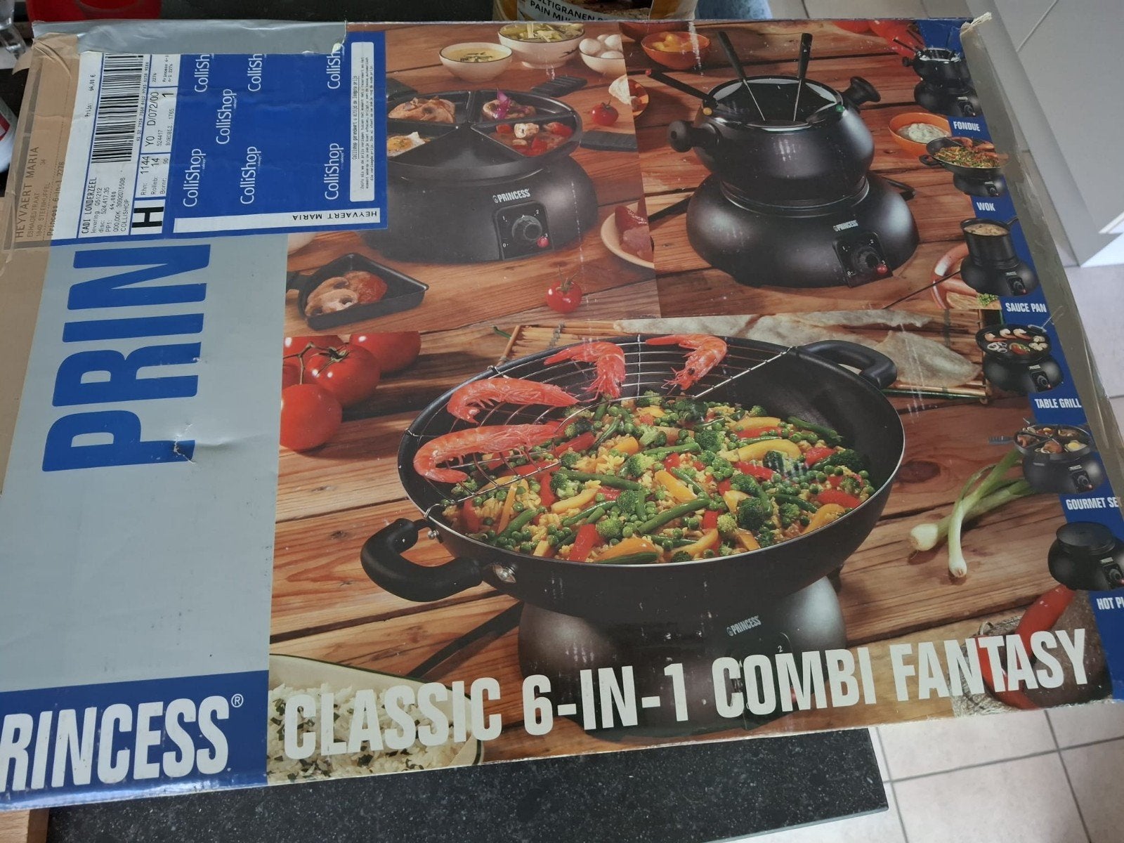 Princess 6-1 toestel, Elektronische apparatuur, Gourmetstellen, Ophalen