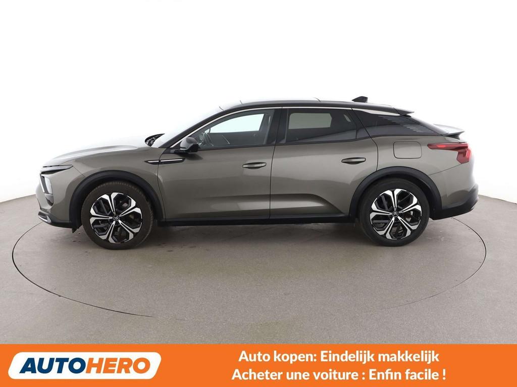 Citroën C5 X 1.6 Plug-in Hybrid Shine Pack (bj 2022), Gebruikt, Leder, 5 zetels, 5 deurs