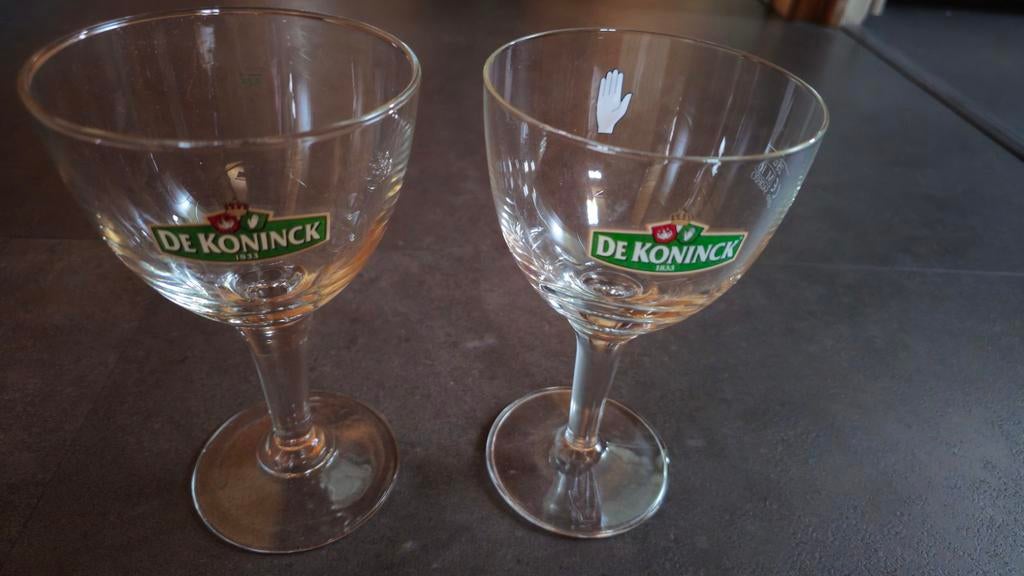 Bierglazen de Koninck/Blonde Os/Jupiler/Duvel/Leffe, Ophalen