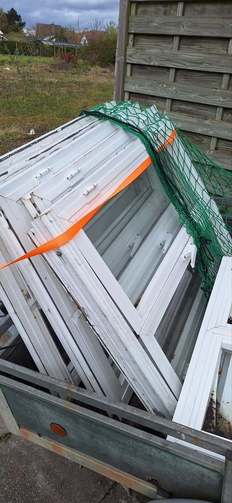 6 alu ramen wit, Doe-het-zelf en Bouw, Steigers, Ophalen