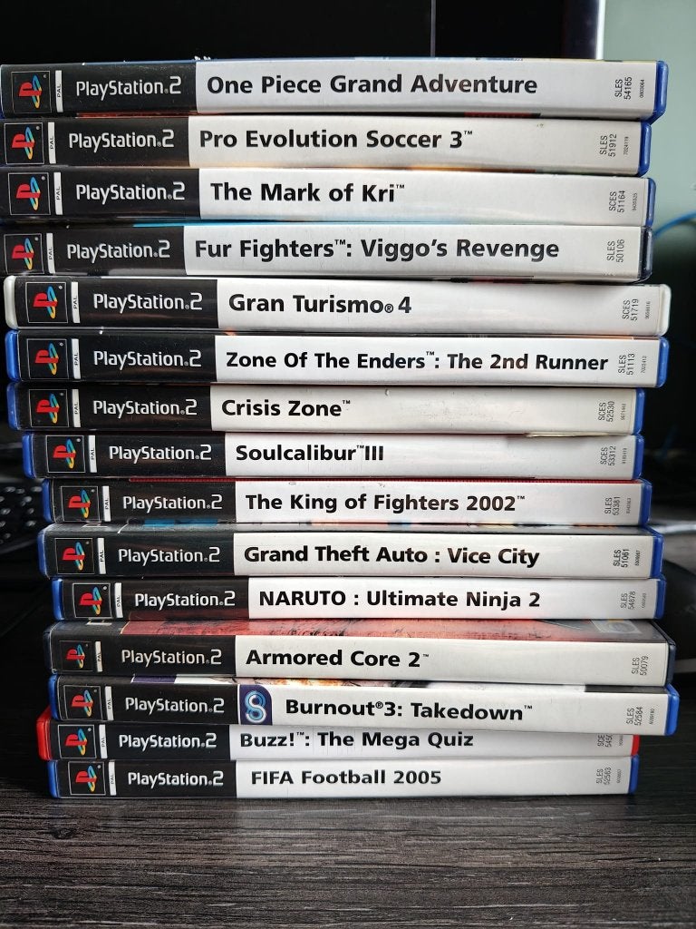PS2 Games, Ophalen, Gebruikt