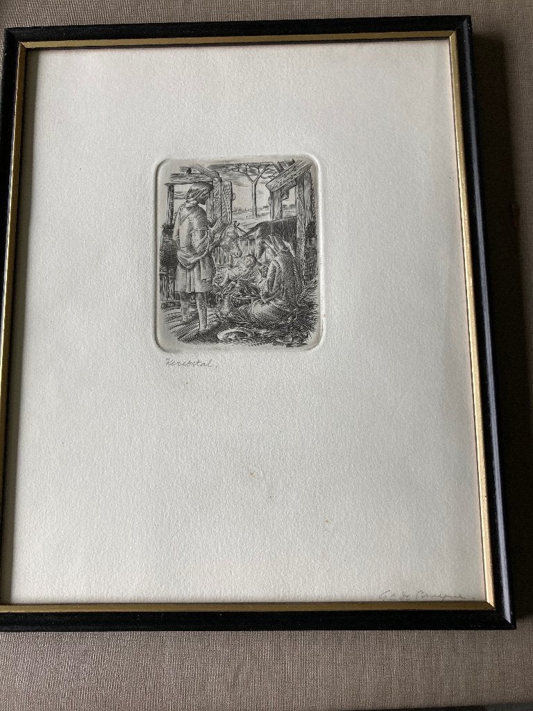 Ets Gustaaf De Bruyne, Antiek en Kunst, Ophalen, Achter glas