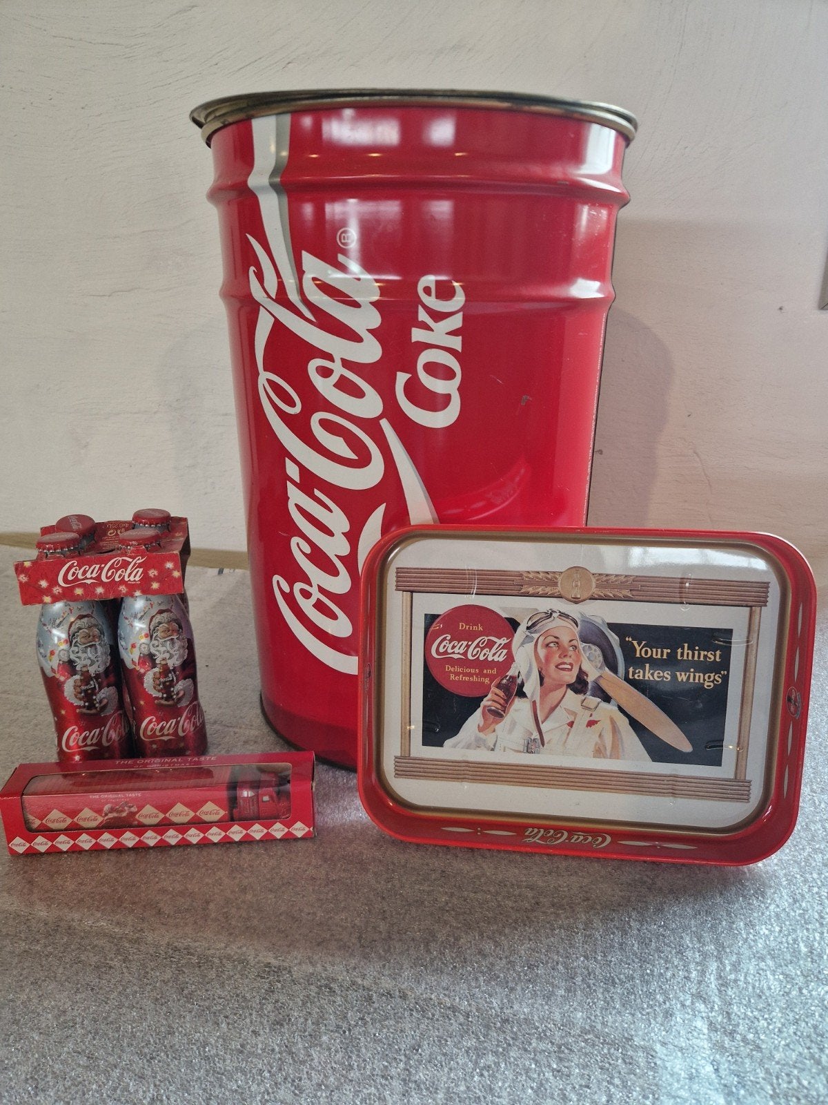 Lot Coca cola collectie, Ophalen