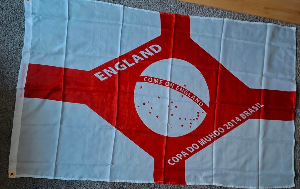 Voetbal vlag engeland 2014, Enlèvement