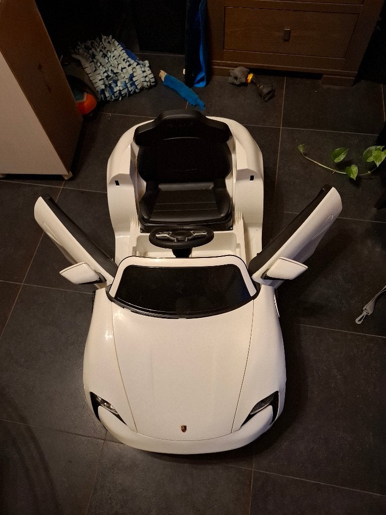 Elektrische kinder auto Porsche, Kinderen en Baby's, Ophalen