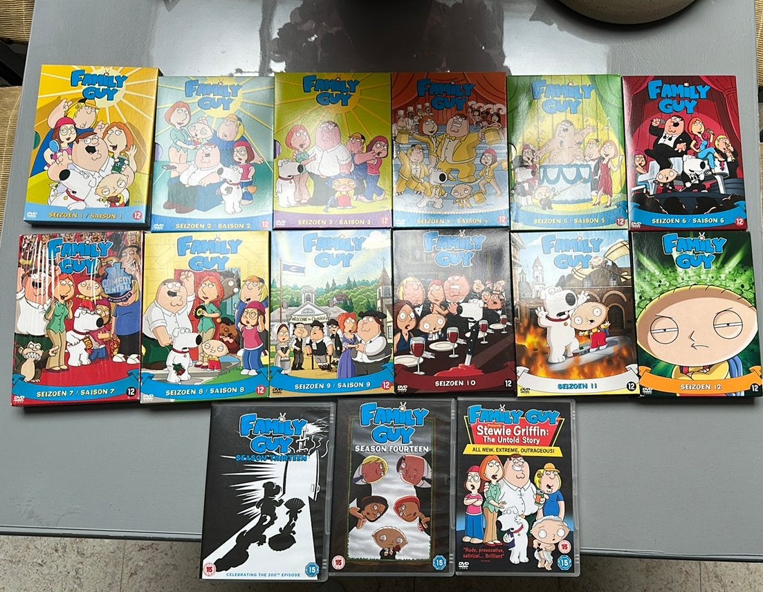 Lot dvd’s Family Guy, Ophalen, Boxset, Zo goed als nieuw, Komedie