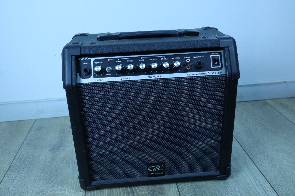 Cool Gbox 15R Gitaarversterker met Reverb (15 Watt), Musique & Instruments, Enlèvement, Comme neuf, Guitare, Moins de 50 watts