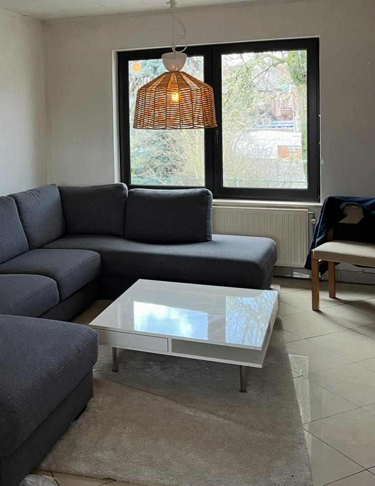 Witte salontafel met opbergruimte – goede staat, Ophalen, Nieuw