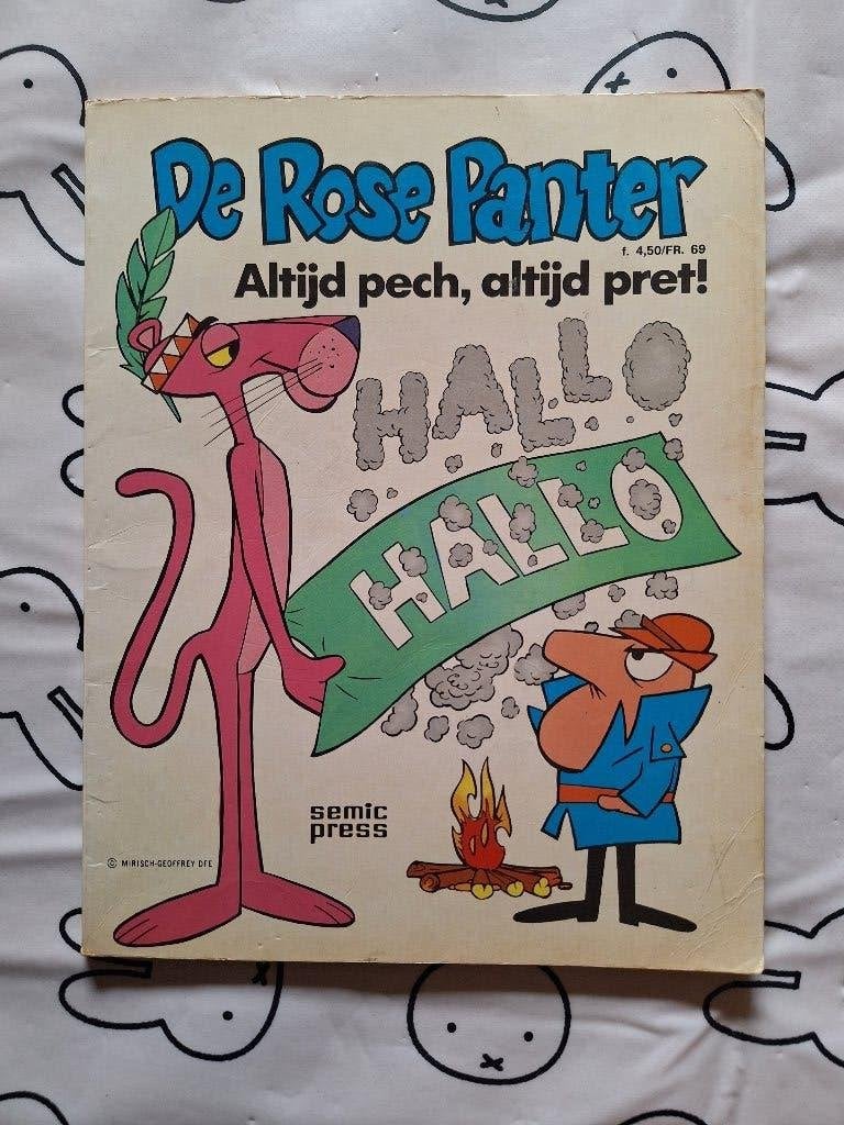de rose panter 4: altijd pech, altijd pret!, Eén stripboek, Ophalen of Verzenden, Gelezen