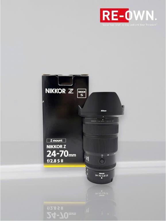 Nikon Z 24-70mm F/2.8 S II (nieuwstaat+ filter + aankoopbon)