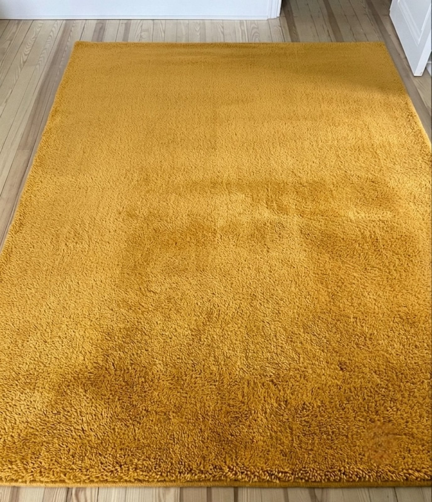 Vloerkleed 200 x 300 cm, synthetisch materiaal, zeer zacht, Geel, 150 tot 200 cm, 200 cm of meer, Ophalen of Verzenden