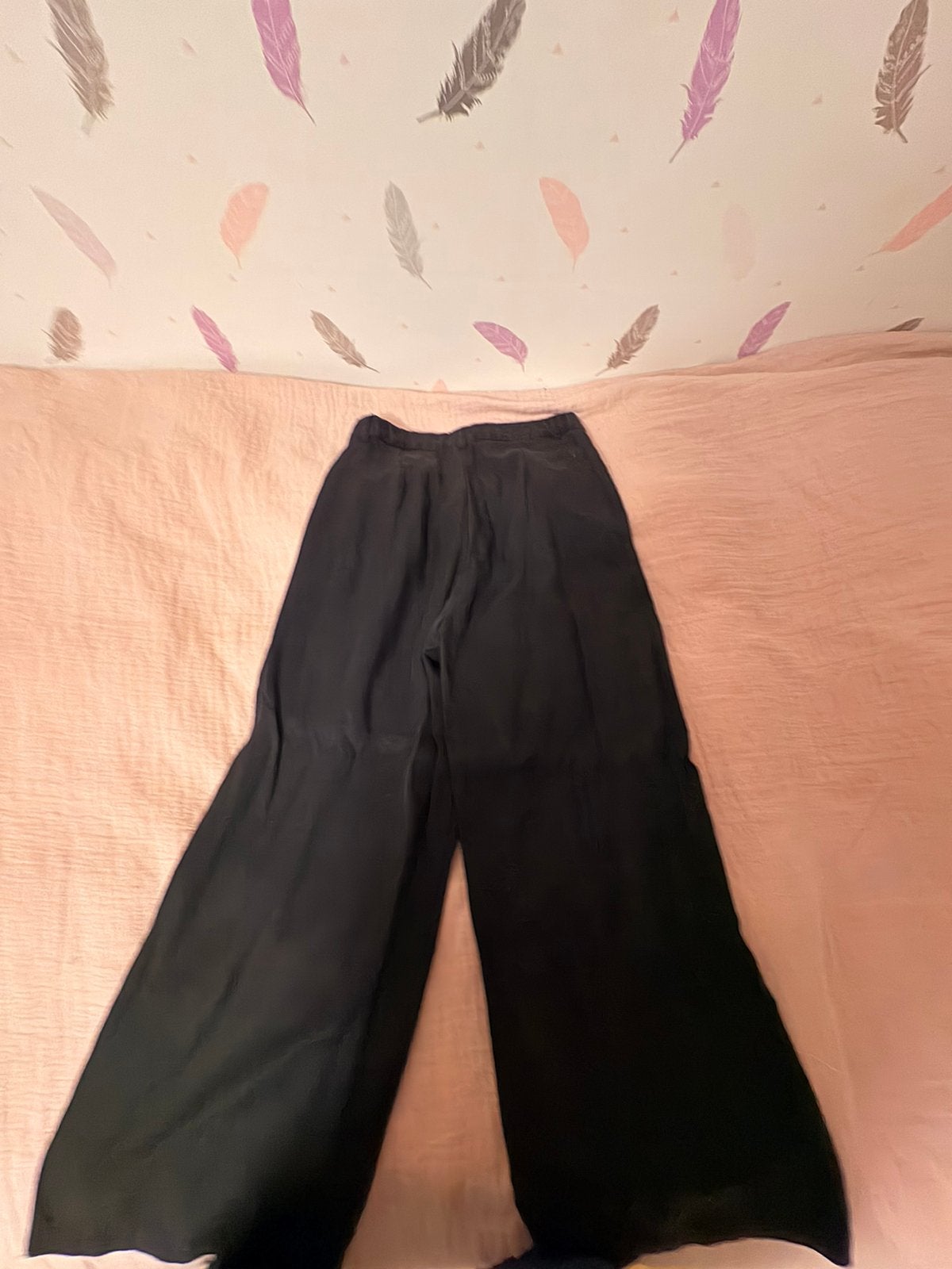 Pantalon noir ikks taille xs, Taille 34 (XS) ou plus petite, Porté, Noir, Enlèvement