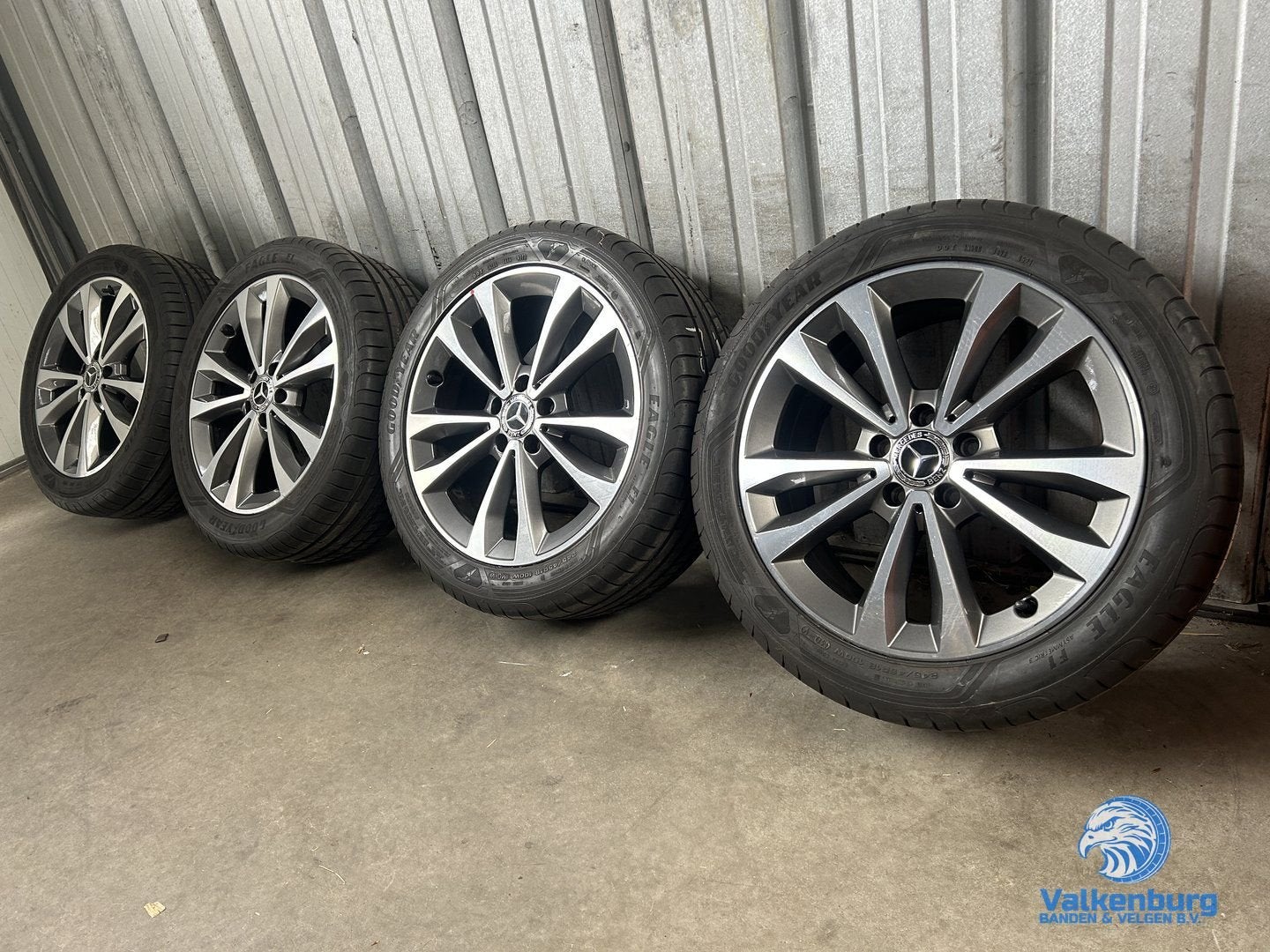 7mm! Originele Mercedes Vito V-klasse W447 18 inch antraciet, Auto-onderdelen, Banden en Velgen, 18 inch, -, -, Banden en Velgen