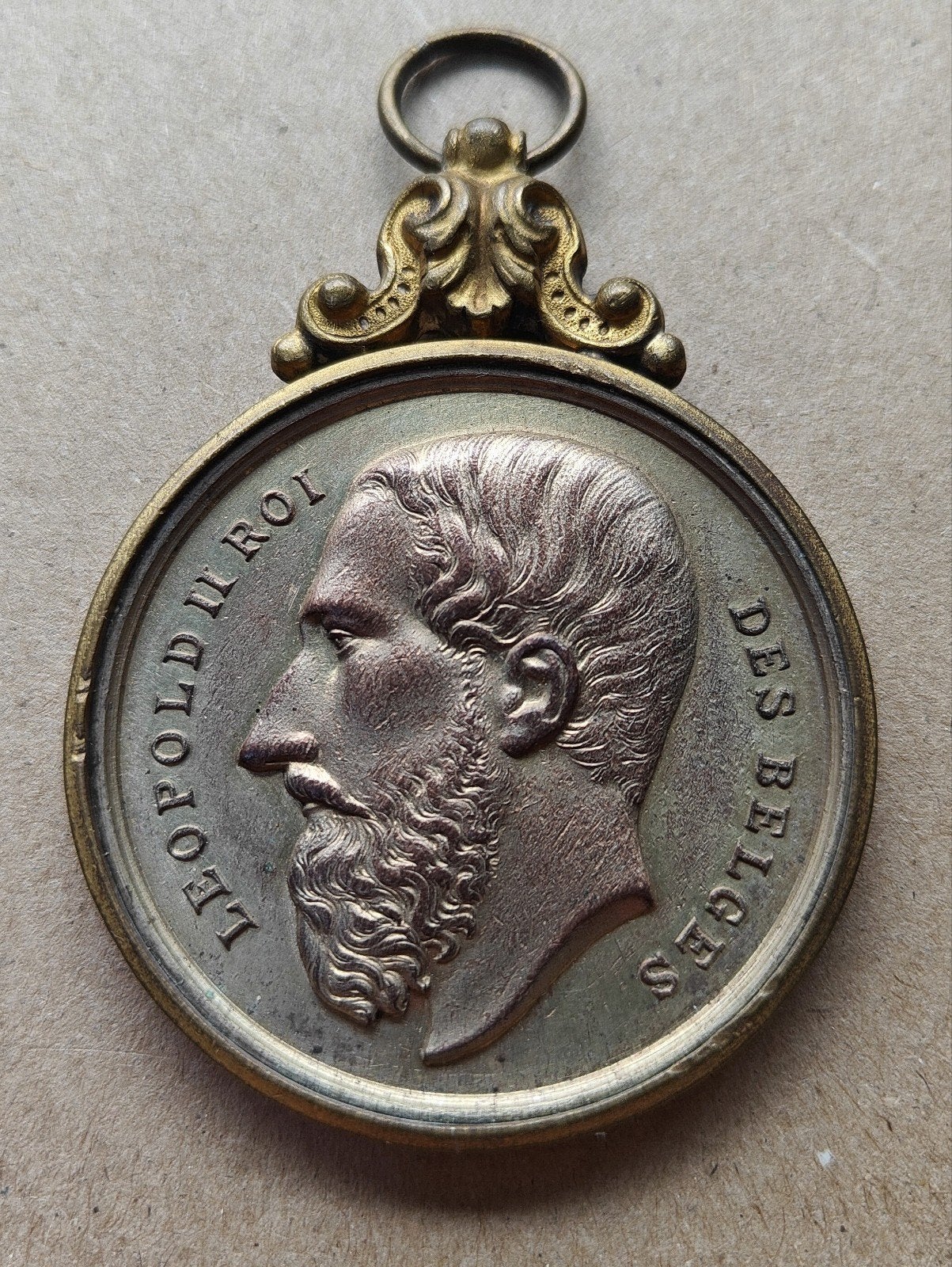 Médaille commémorative du roi Léopold II -1887, Collections, Enlèvement ou Envoi