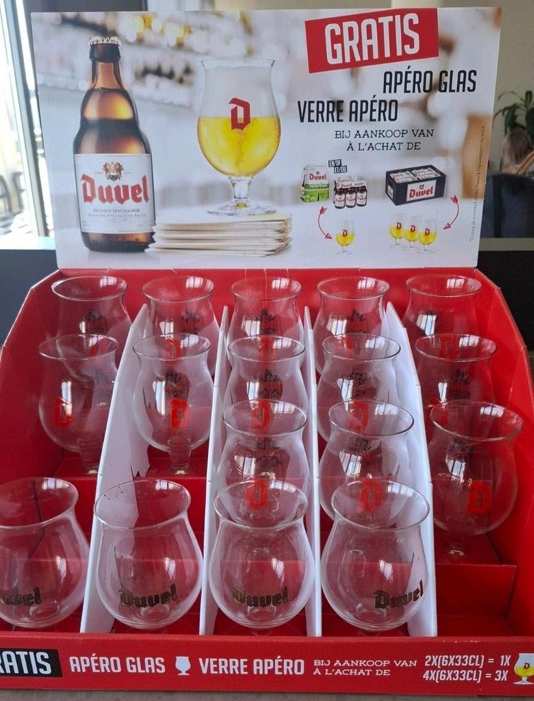 Duvelglaasjes, Ophalen, Nieuw, Bierglas