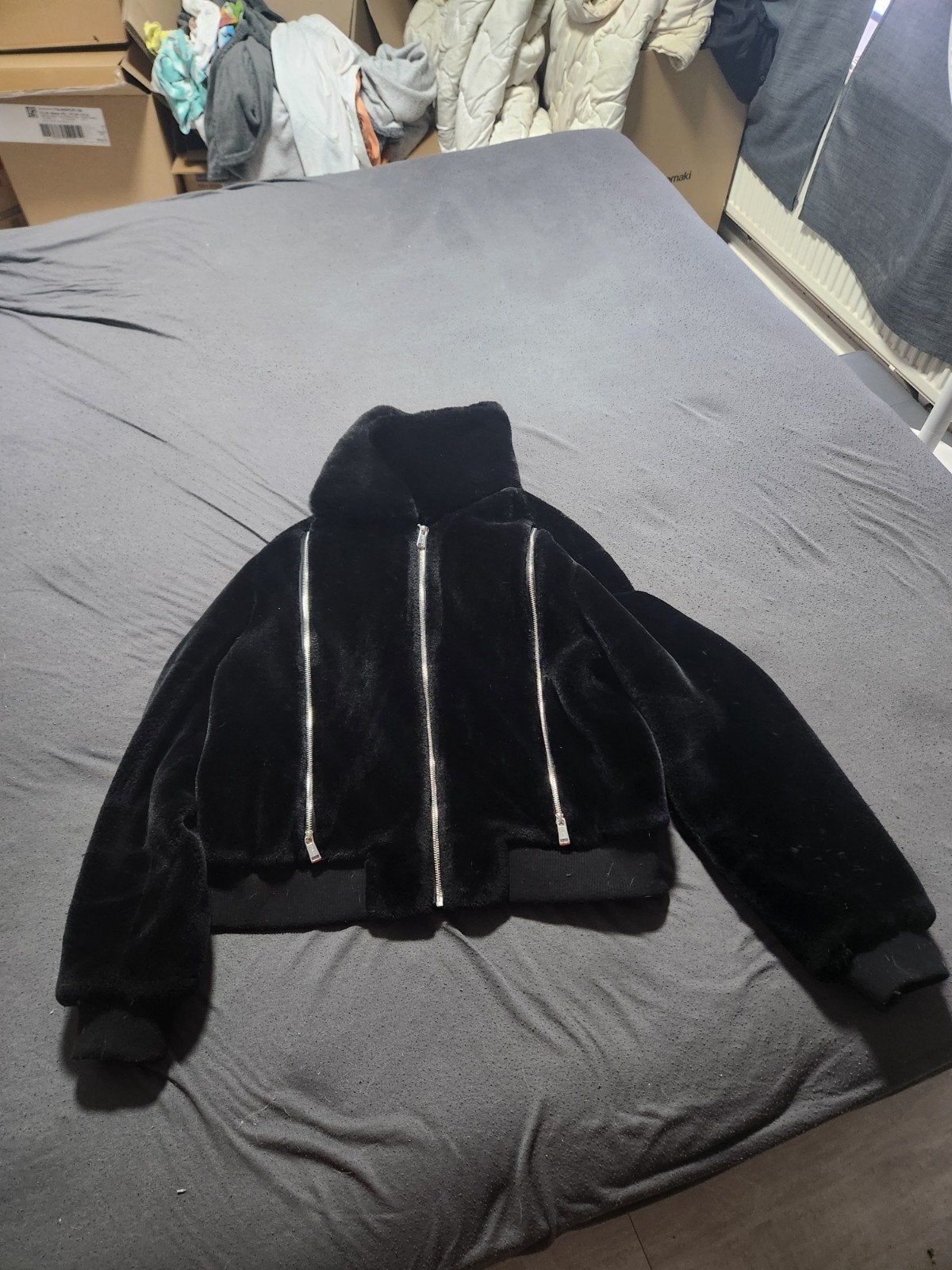 veste fourrure femme taille L, Enlèvement