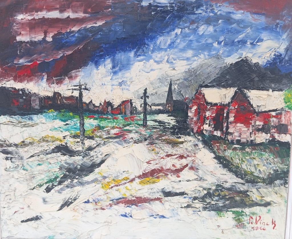 Peinture VINCK 1966, Enlèvement