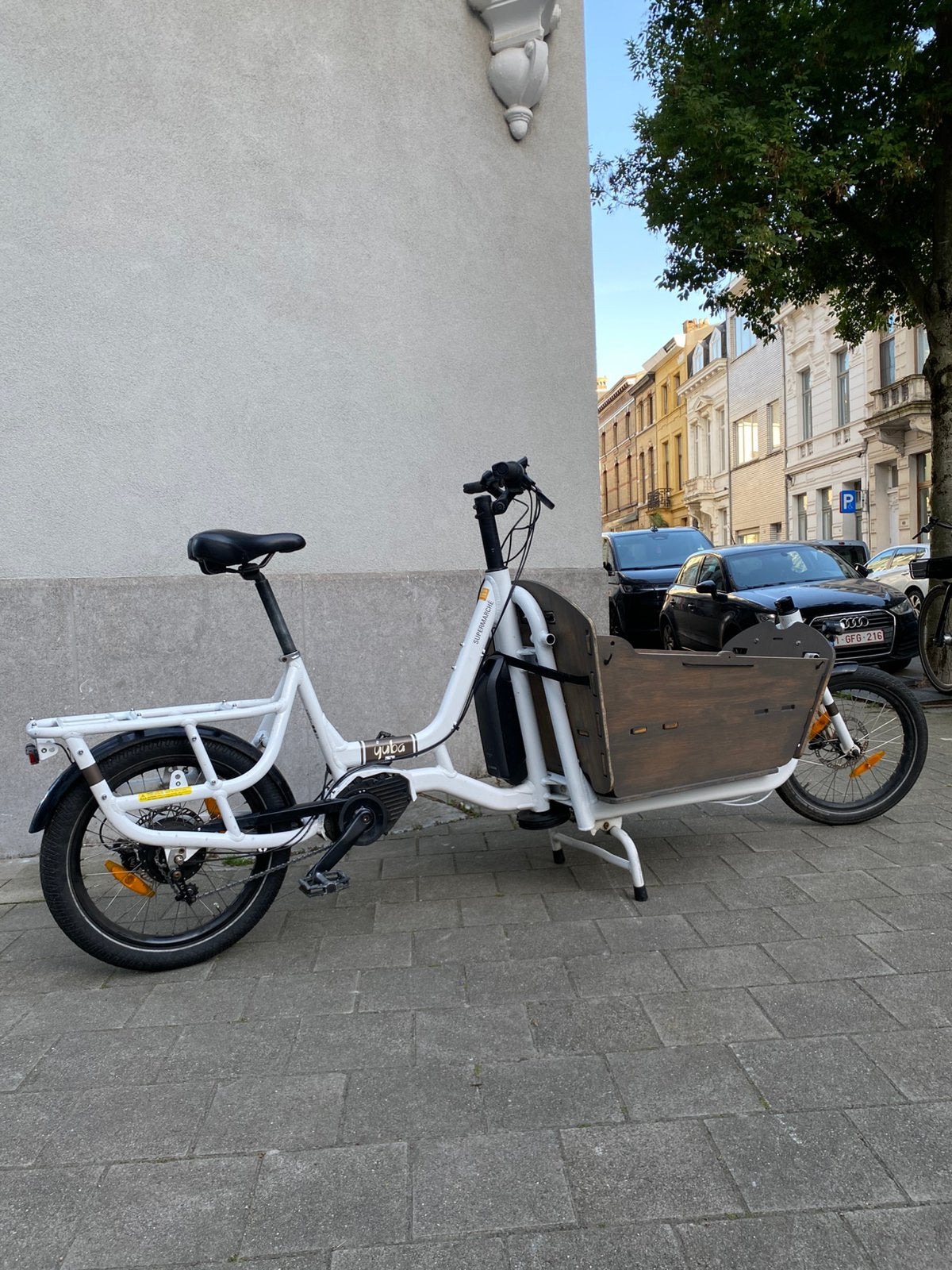 Vélo cargo électrique Yuba, Vélos & Vélomoteurs, Vélos | Vélos avec bac, Comme neuf, Électrique, Enlèvement