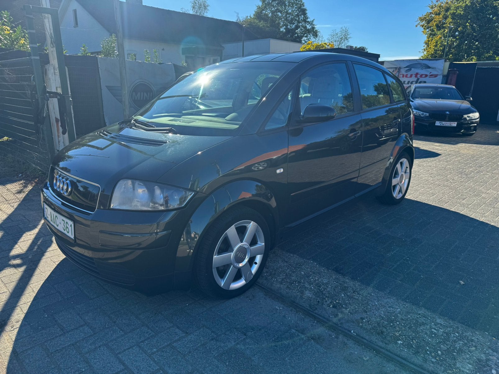 Audi A2 1.6 benzine, Auto's, 4 deurs, Monovolume, Beige, 4 cilinders