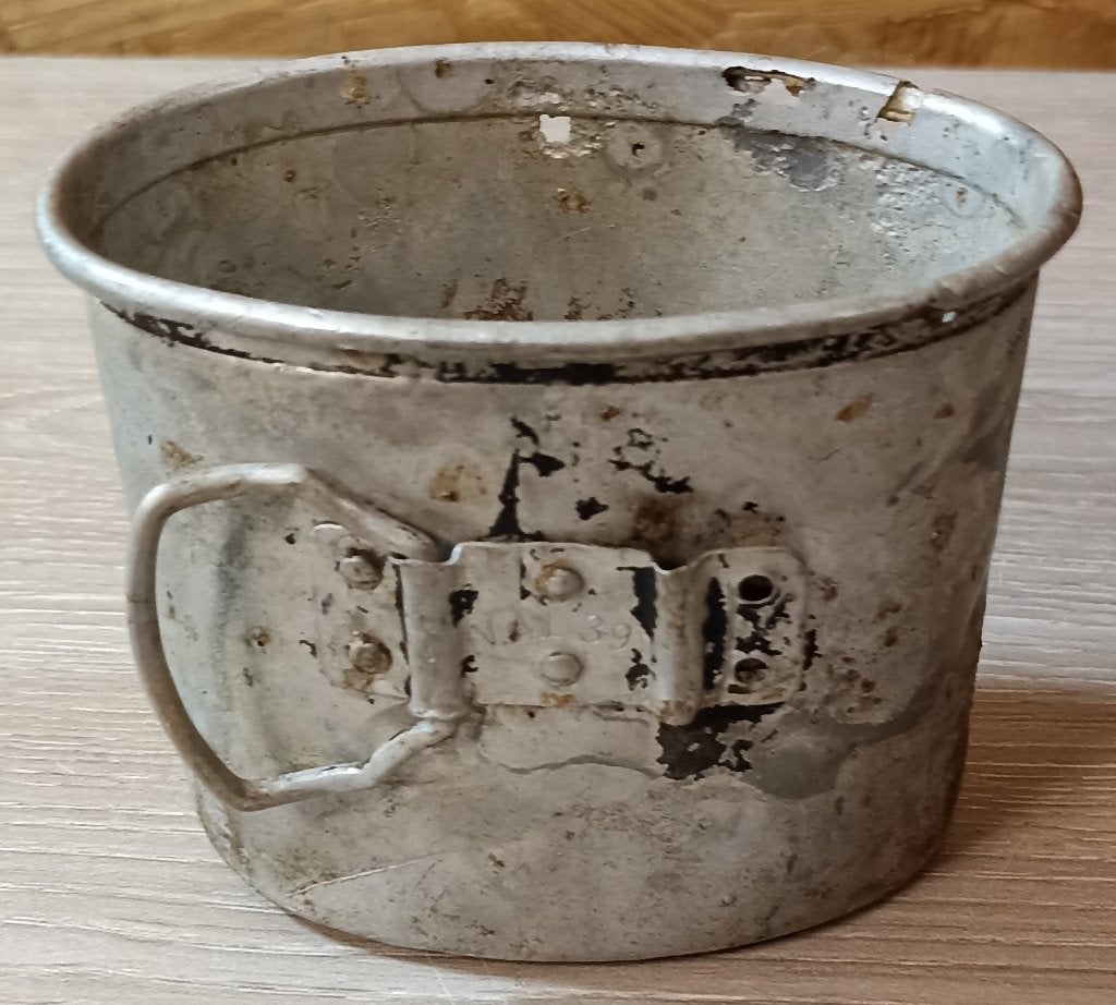 Quart de gourde Allemand M31 relique des Ardennes ww2, Collections, Objets militaires | Seconde Guerre mondiale, Envoi, Armée de terre