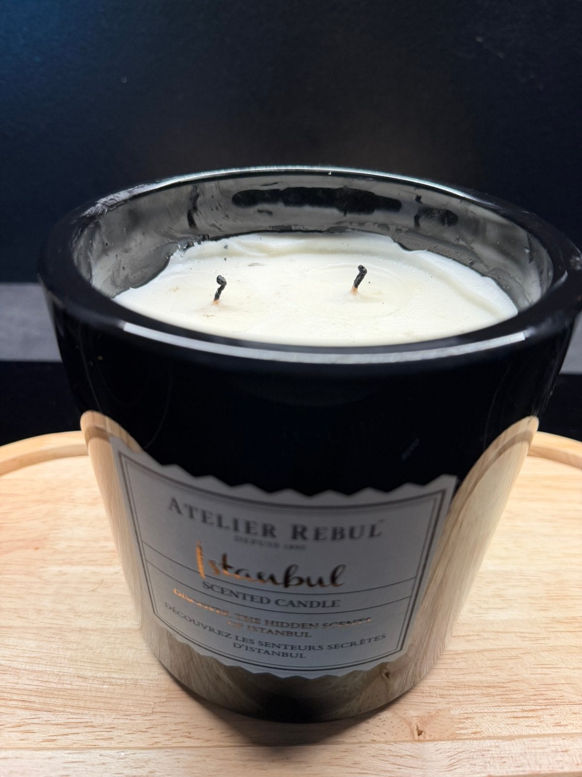 Atelier rebul Istanbul geurkaars 950 gr, Ophalen of Verzenden, Zo goed als nieuw