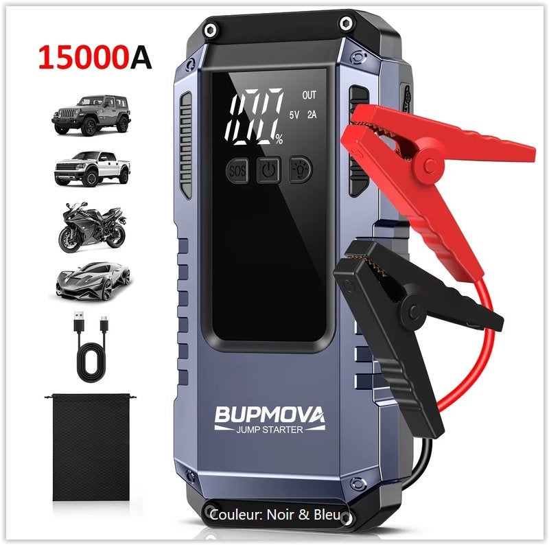 Démarreur de batterie de secours 12V pour voitur, Enlèvement ou Envoi, Neuf