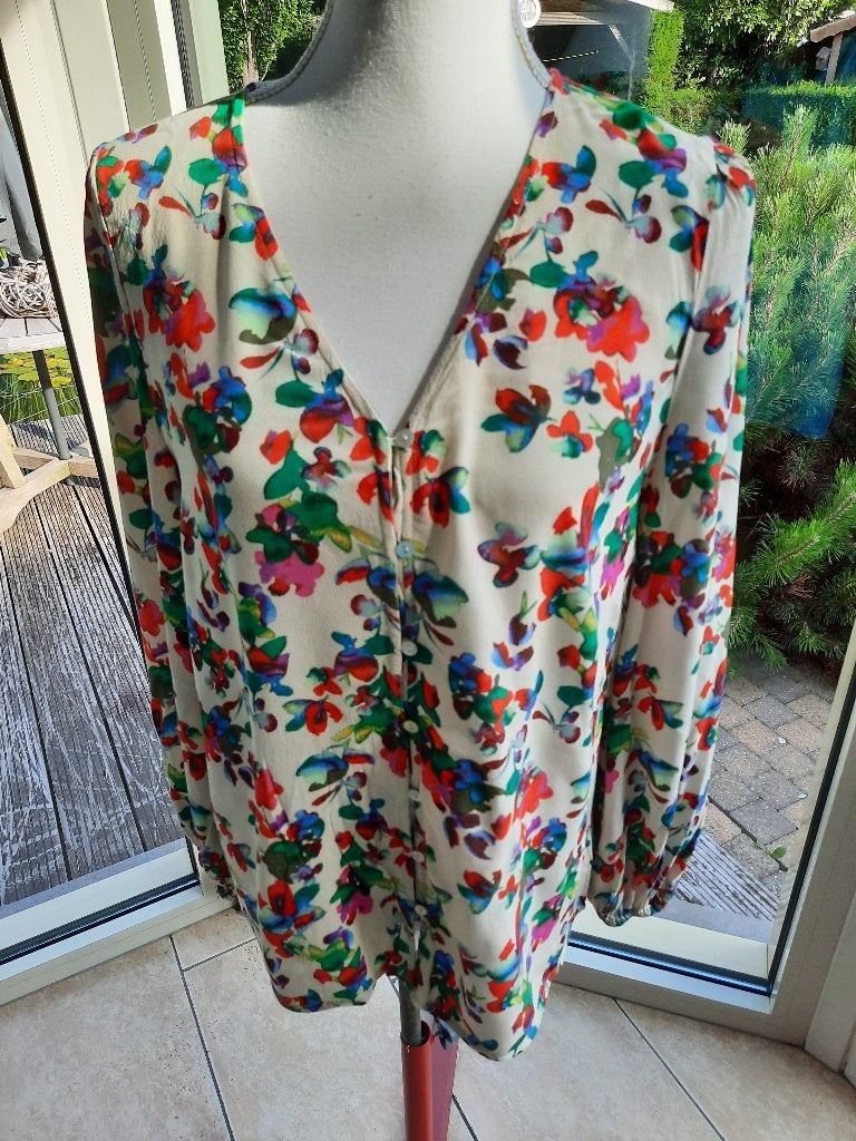 Mooie blouse ICHI - 38/40, Maat 38/40 (M), Overige kleuren, Verzenden, Zo goed als nieuw