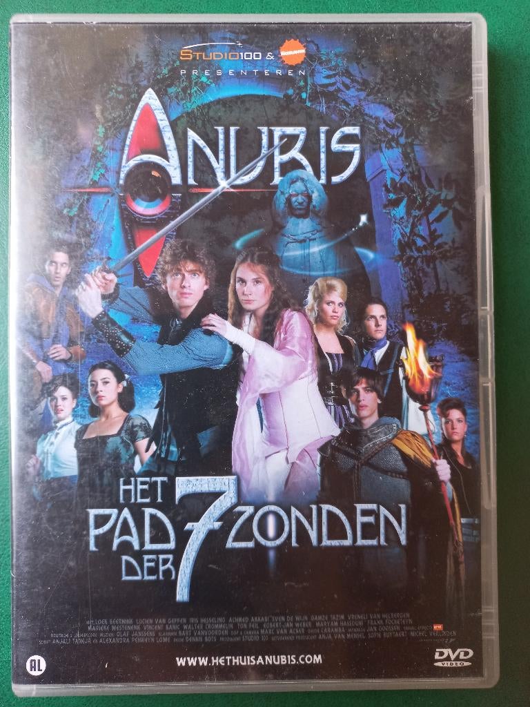 Het Huis Anubis - Het pad der 7 zonden, Cd's en Dvd's, Dvd's | Kinderen en Jeugd, Zo goed als nieuw, Film, Avontuur, Alle leeftijden