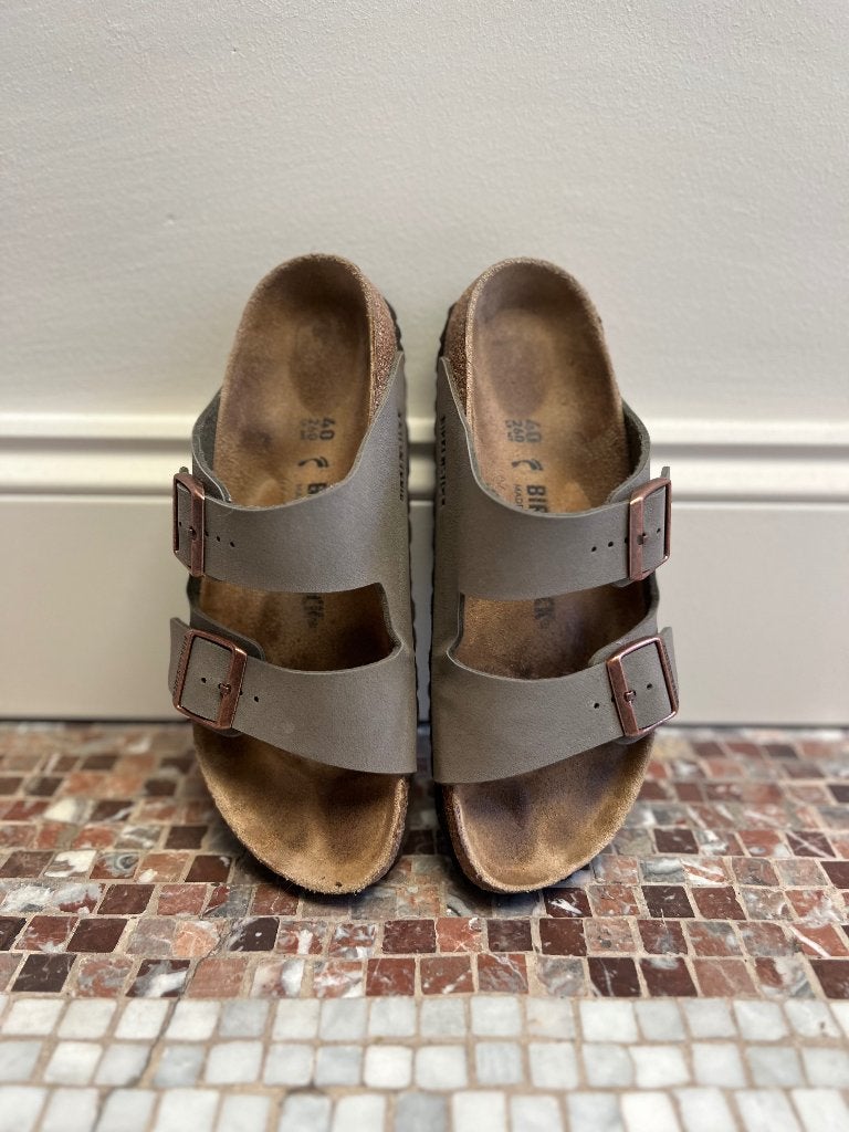 Birkenstocks Nubuck maat 40, Vêtements | Femmes, Chaussures, Comme neuf, Brun, Enlèvement, Birkenstock