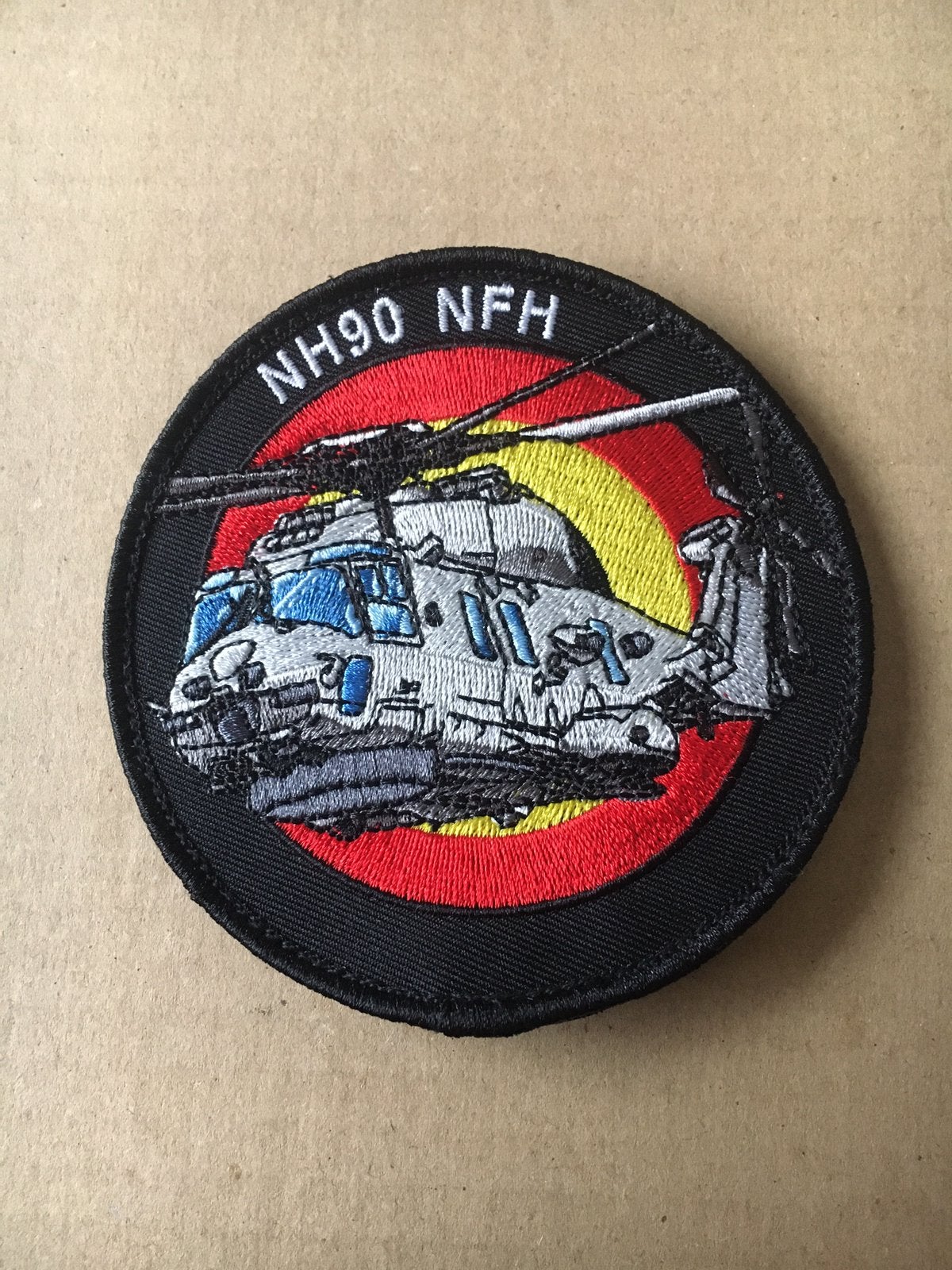 Badge : NH90 NFH - 40 Sqn - Basis Koksijde - Nieuw., Verzamelen, Ophalen, Nieuw, Patch, Badge of Embleem