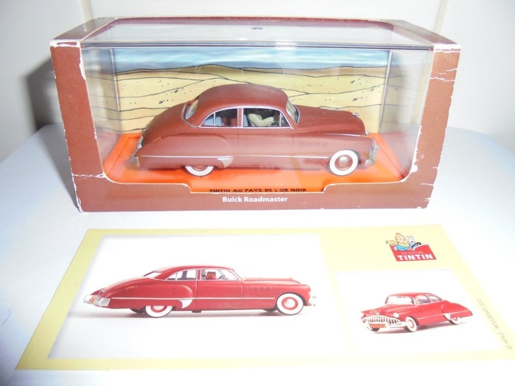 Kuifje nr 05 De rode Amerikaanse slee., Collections, Personnages de BD, Enlèvement ou Envoi, Tintin, Comme neuf, Autres types
