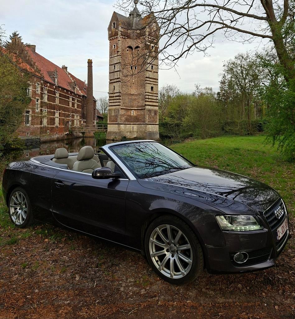 Audi A5 cabriolet 1.8, Autos, Cuir, Achat, Beige, Cabriolet