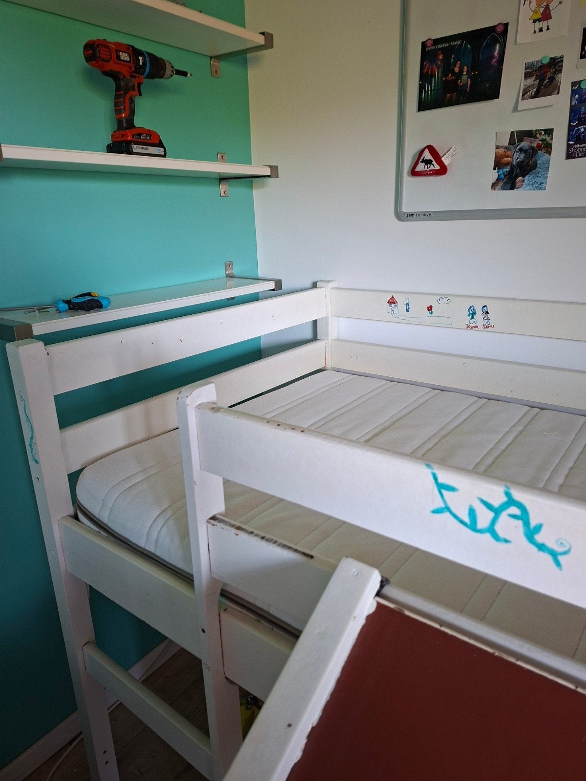 halfhoogslaper met.glijbaan, Ophalen, Gebruikt, Halfhoogslaper
