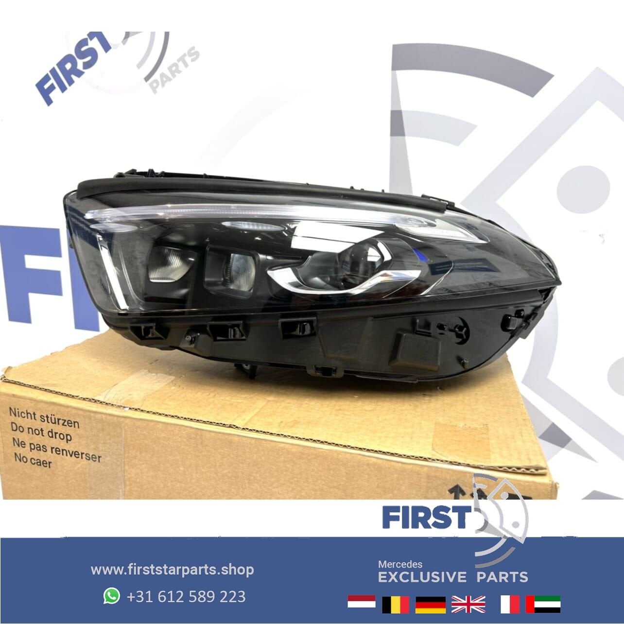 A1779065704 W177 V177 FACELIFT A35 A45S AMG VOL LED KOPLAMP, Gebruikt, -, Ophalen of Verzenden, -