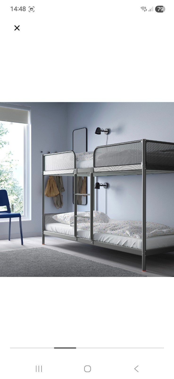 stapelbed zonder matras en lattenbodem, Enlèvement, Lits superposés