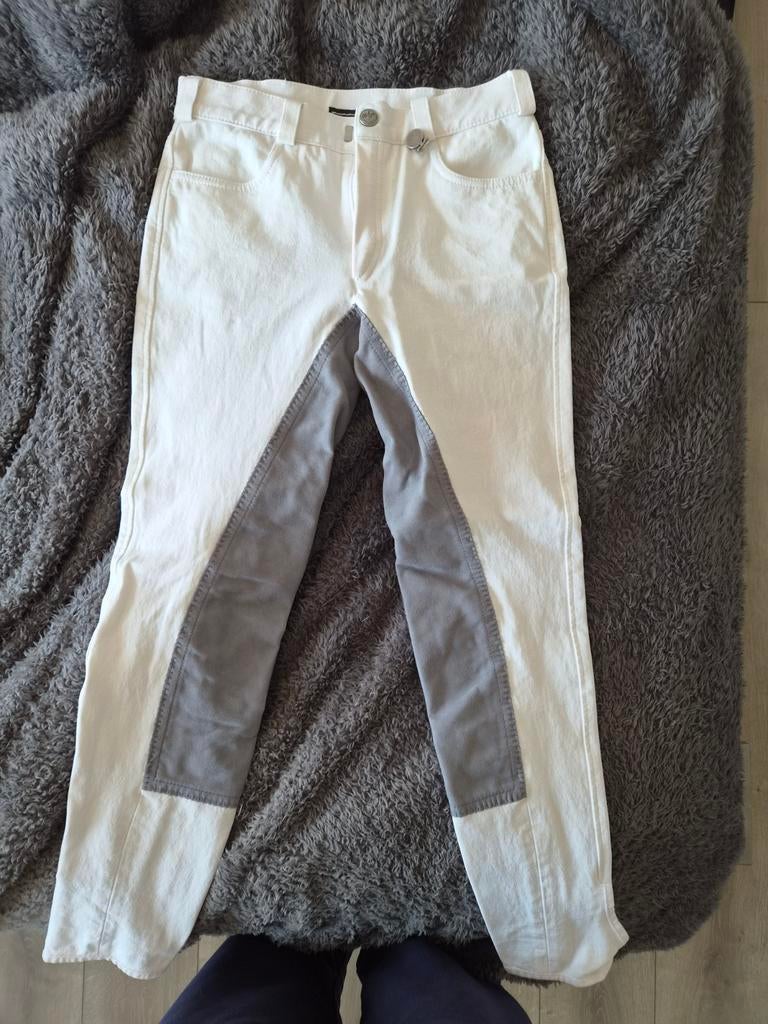 Culotte blanche Pikeur taille 176, Enlèvement ou Envoi