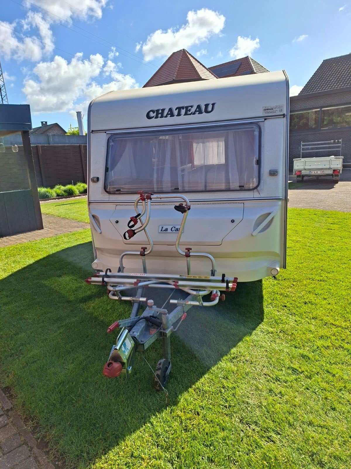 Chateau La Car 445 (2000) met Mover en nieuwe unico verona, Caravanes & Camping, Caravanes, Particulier