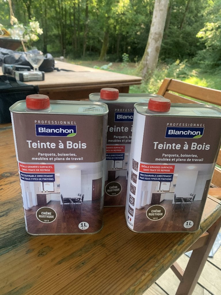Teinture Blanchon pour plancher "Chene Rustique, Enlèvement ou Envoi, Neuf, Lasure